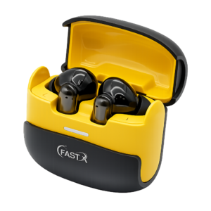 FAST X U39 True Wireless Earbuds – Smart Touch Controls, Premium Plating Design & Charging Case