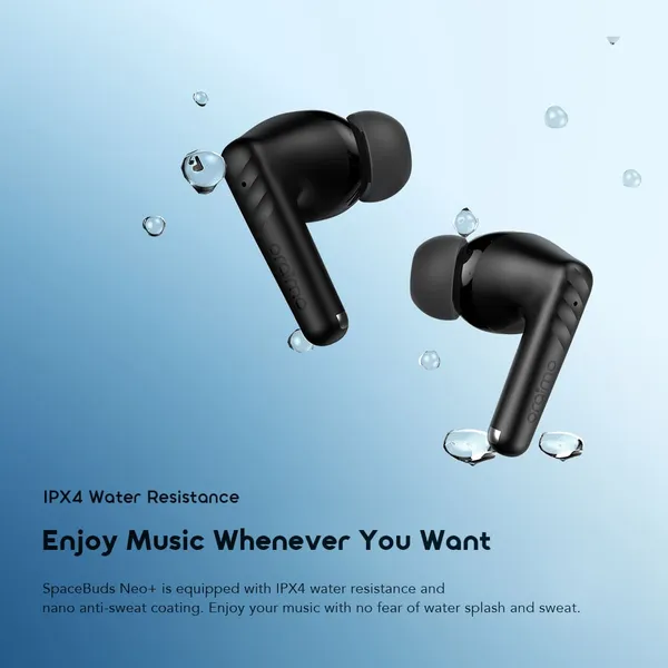 oraimo SpaceBuds Neo+ OTW-323P ANC Wireless Earbuds – Spatial Audio & 30-Hour Playtime - Image 4